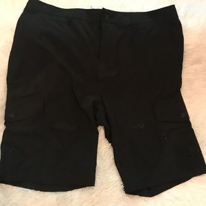 NWT Tony Hawk black cargo shorts